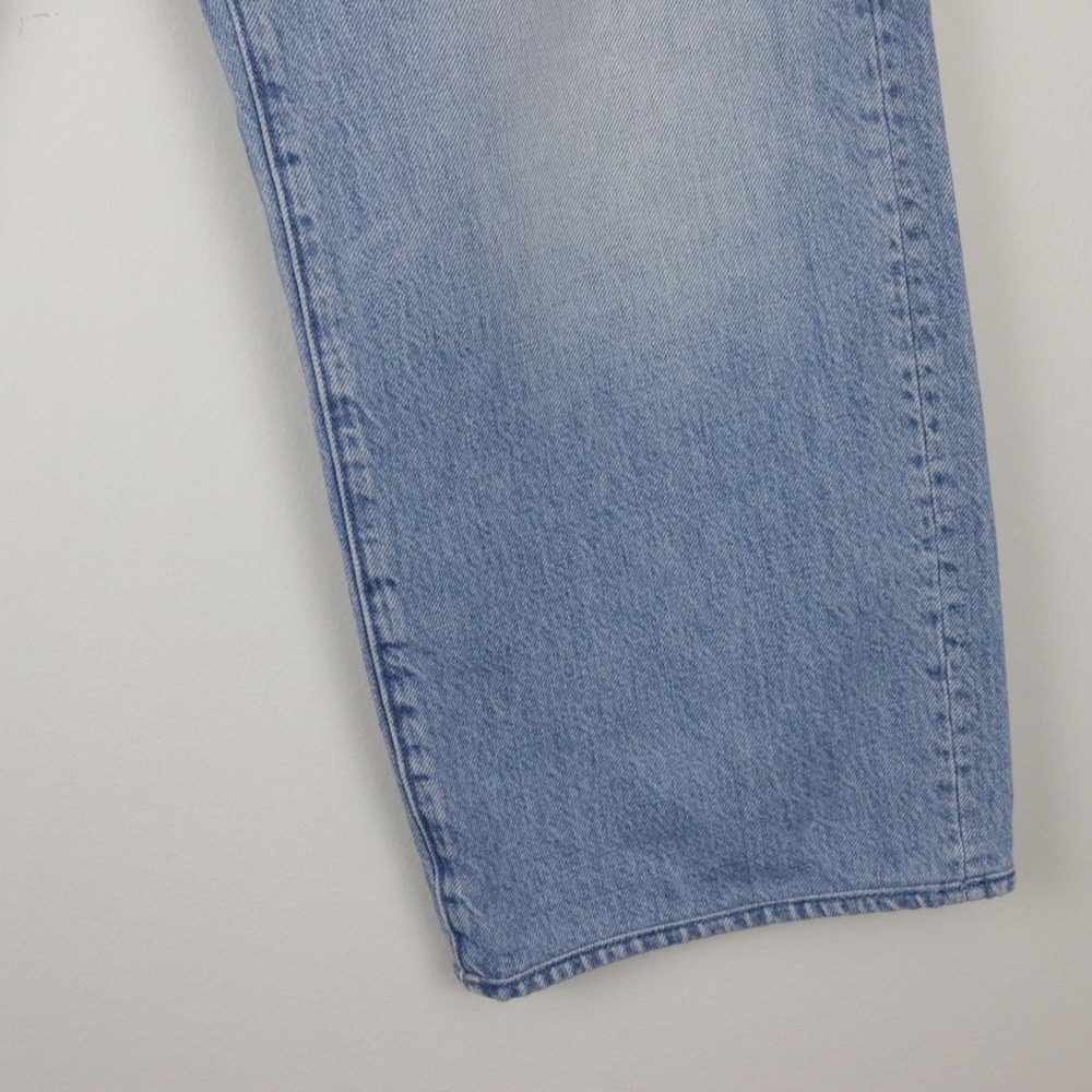 Mother Superior The Dodger Ankle Jeans 28 Romaine Calm Strawberry Embroidered - Picture 8 of 12